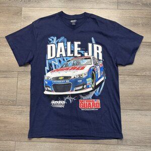 Dale EARNHARDT JR. #88 National Guard #88 NASCAR Hendrick T-shirt Large 2-sided